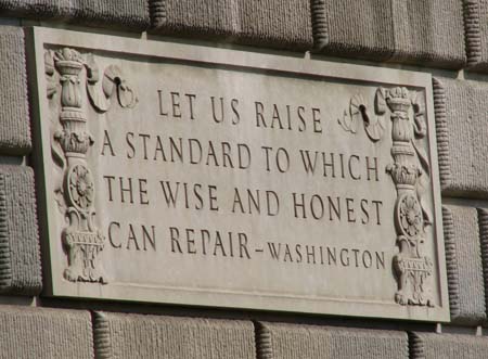washingtons words