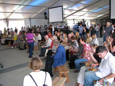 0374 audience filling up in more ways than one